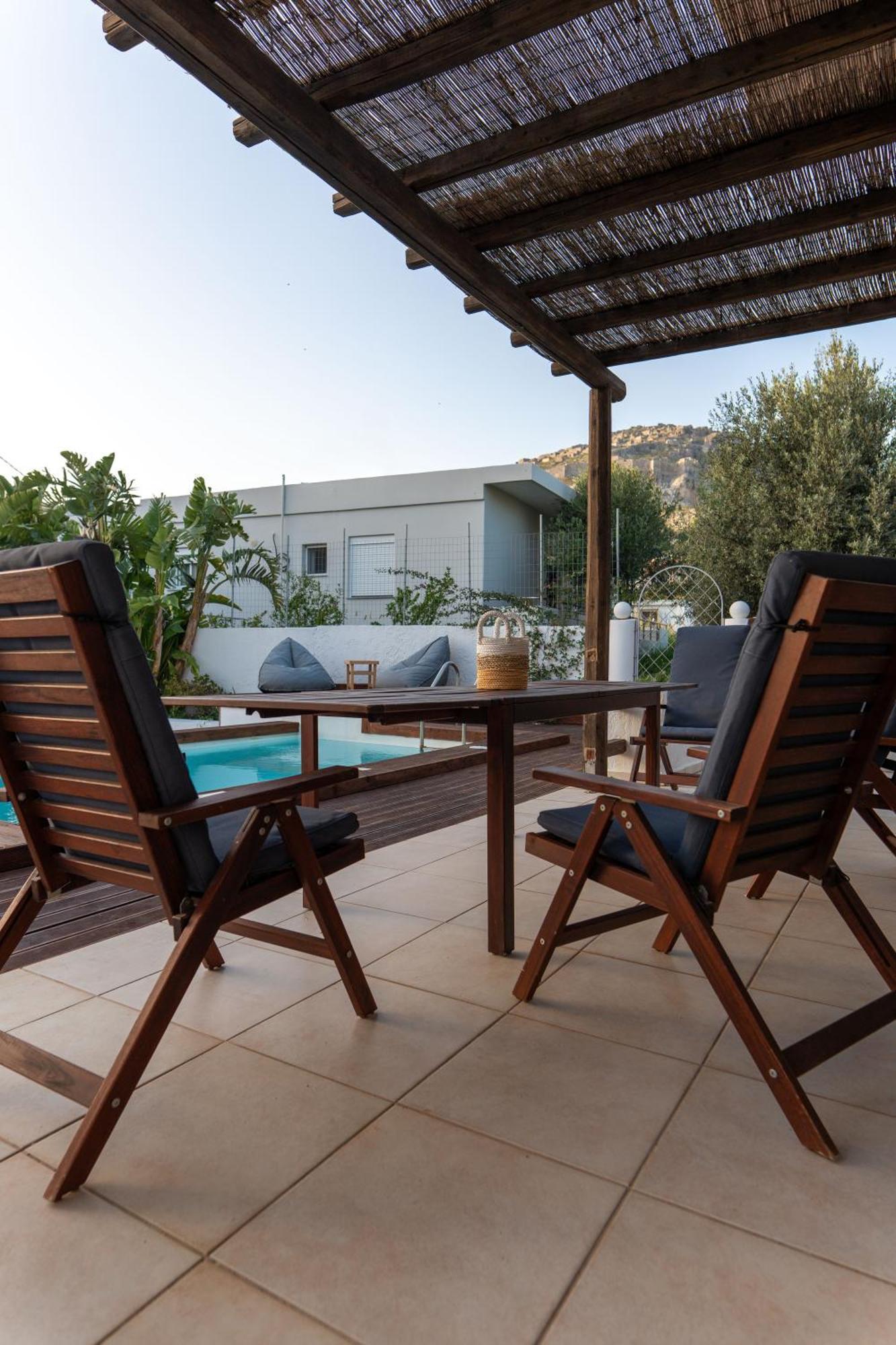 Apollonas & Sibylla Villa Chorio  Ngoại thất bức ảnh